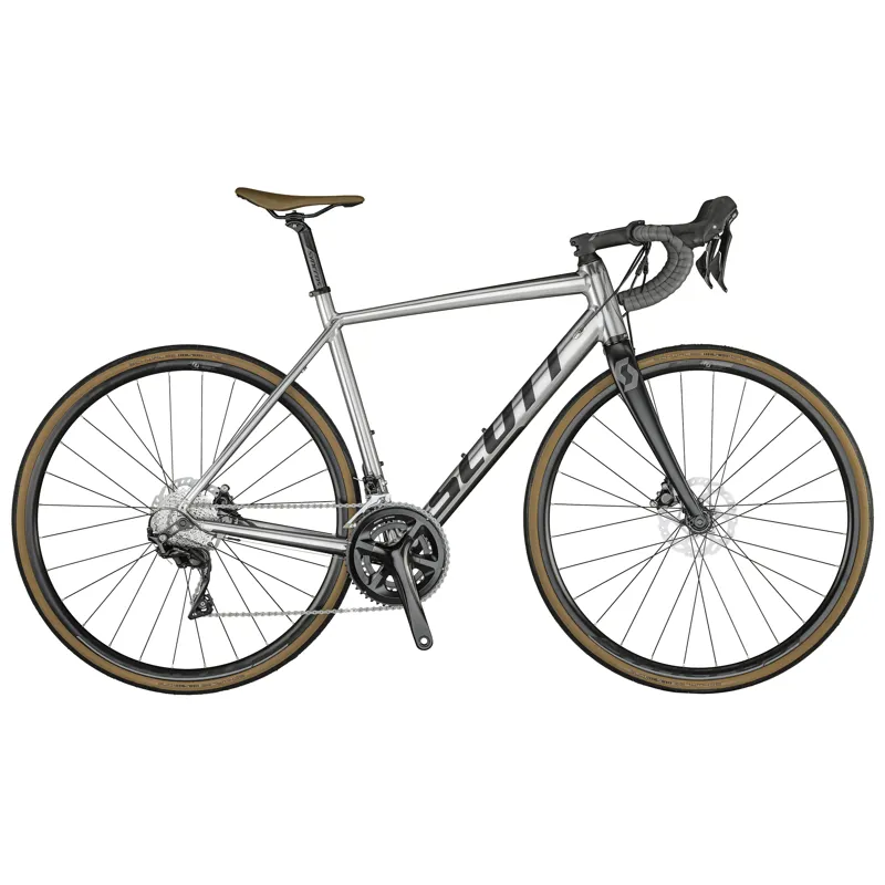 Scott Speedster 10 Disc Road Bike in Silver