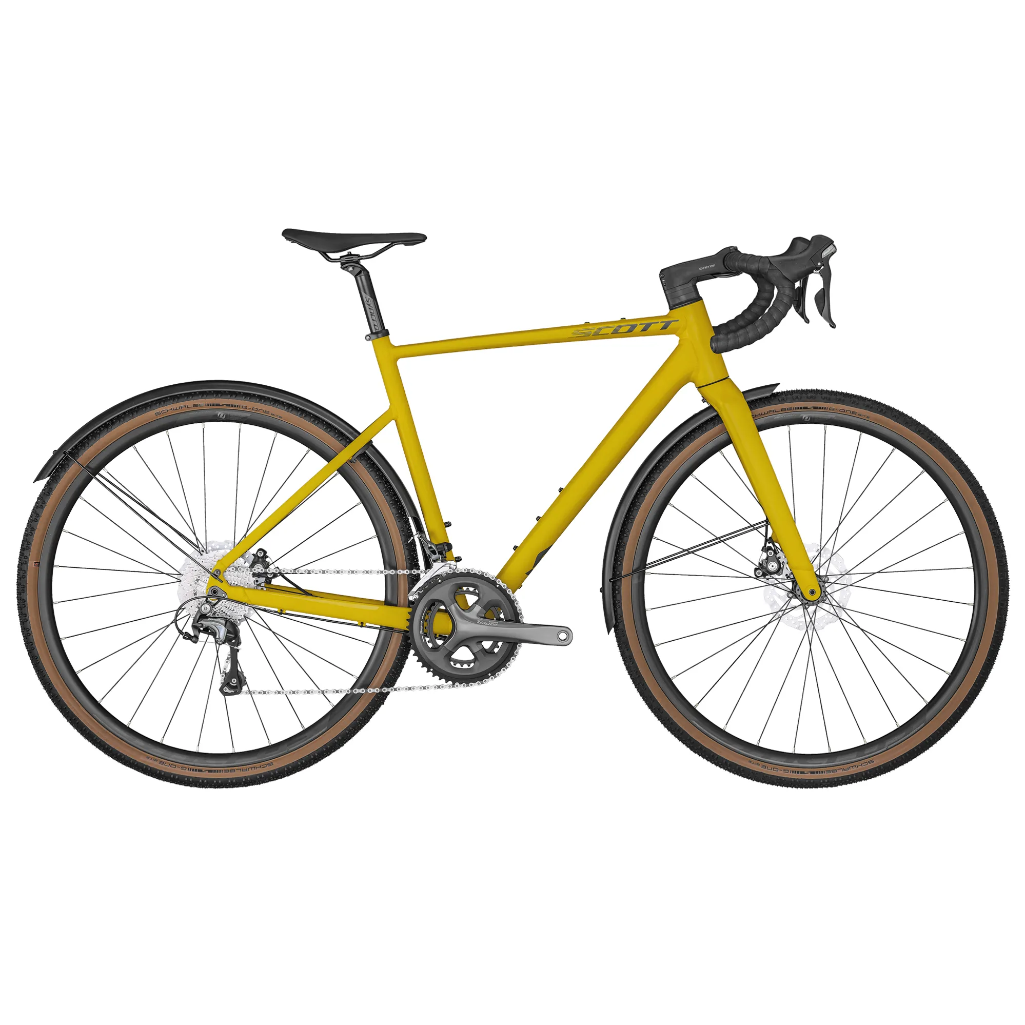 2022 Scott Speedster Gravel 40 EQ Road Bike in Yellow