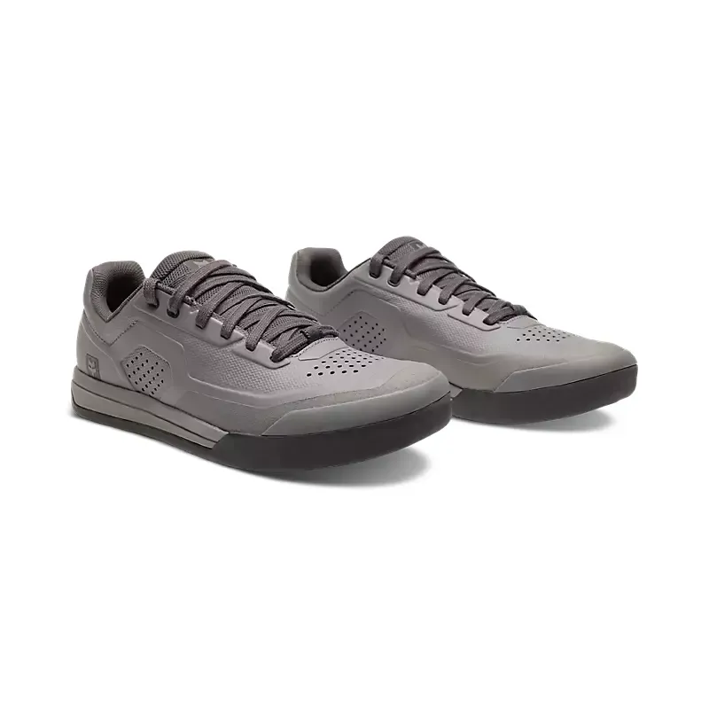 Fox Union Flat Shoes in Grey-3