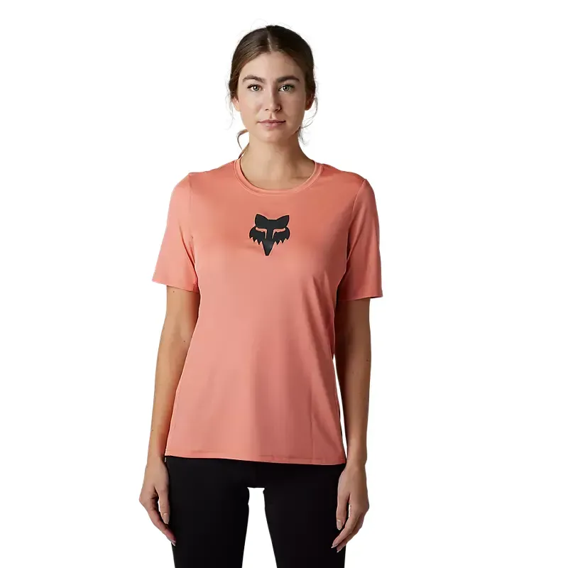 Fox Ranger Foxhead Womens Jersey in Salmon-1