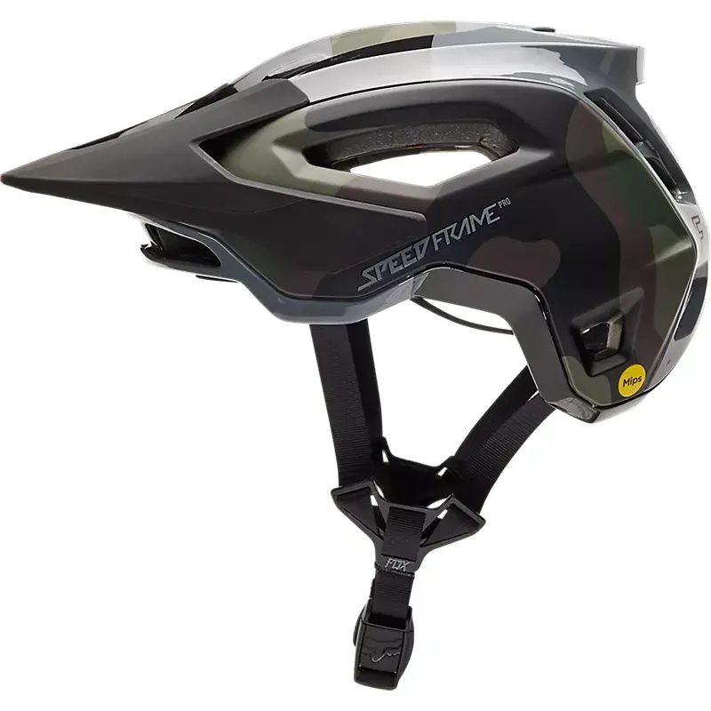 Fox Speedframe Pro Camo Helmet in Olive Camo-1