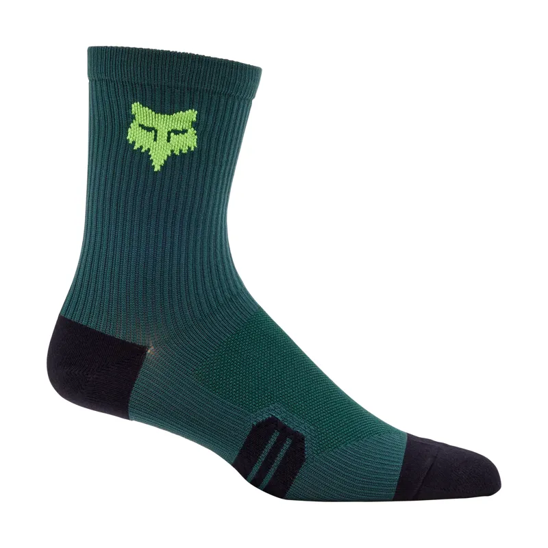 Fox 6 Inch Ranger Sock in Emerald