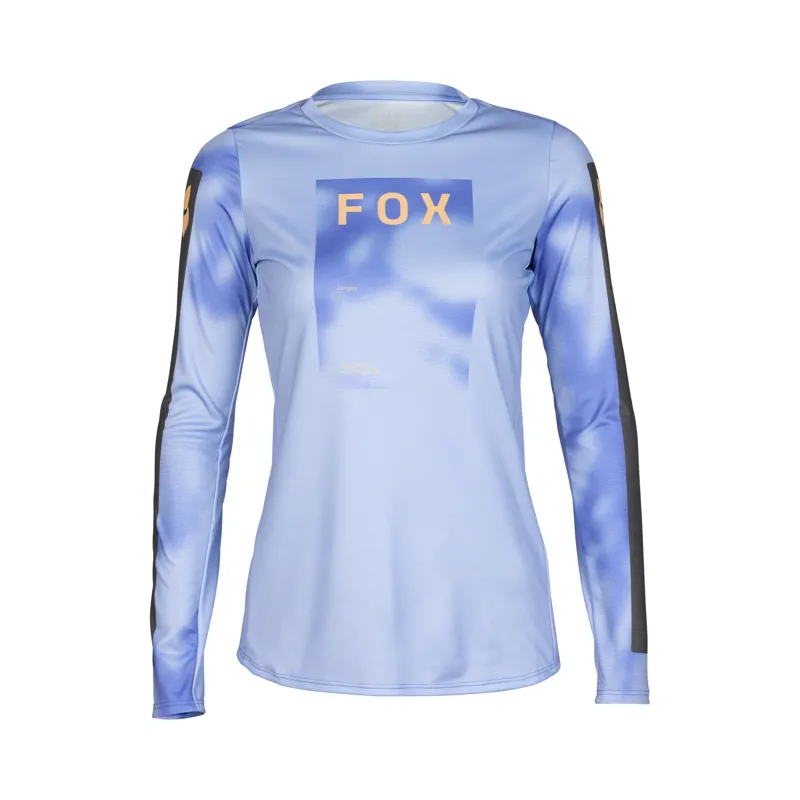 Fox Womens Ranger LS Jersey in Tulip-3