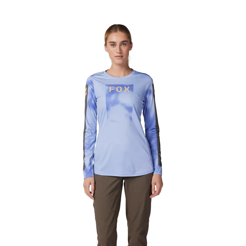 Fox Womens Ranger LS Jersey in Tulip