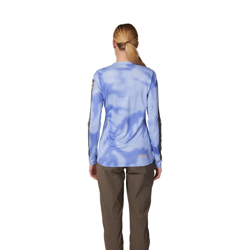 Fox Womens Ranger LS Jersey in Tulip-1