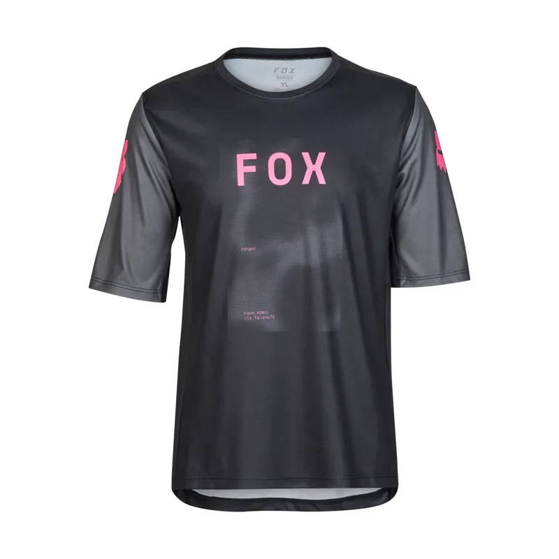 Fox Youth Ranger SS Jersey in Black
