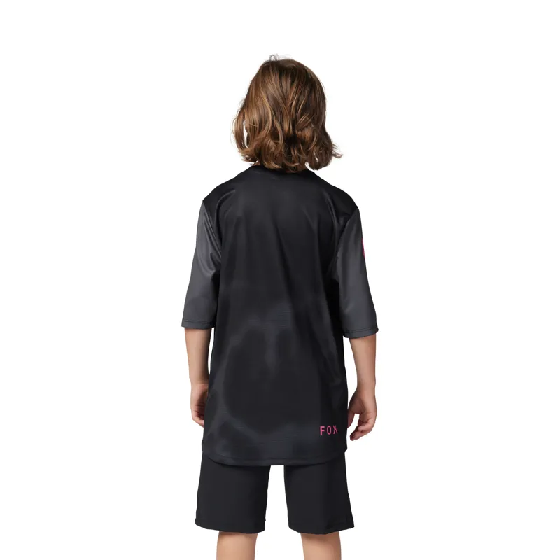 Fox Youth Ranger SS Jersey in Black-3