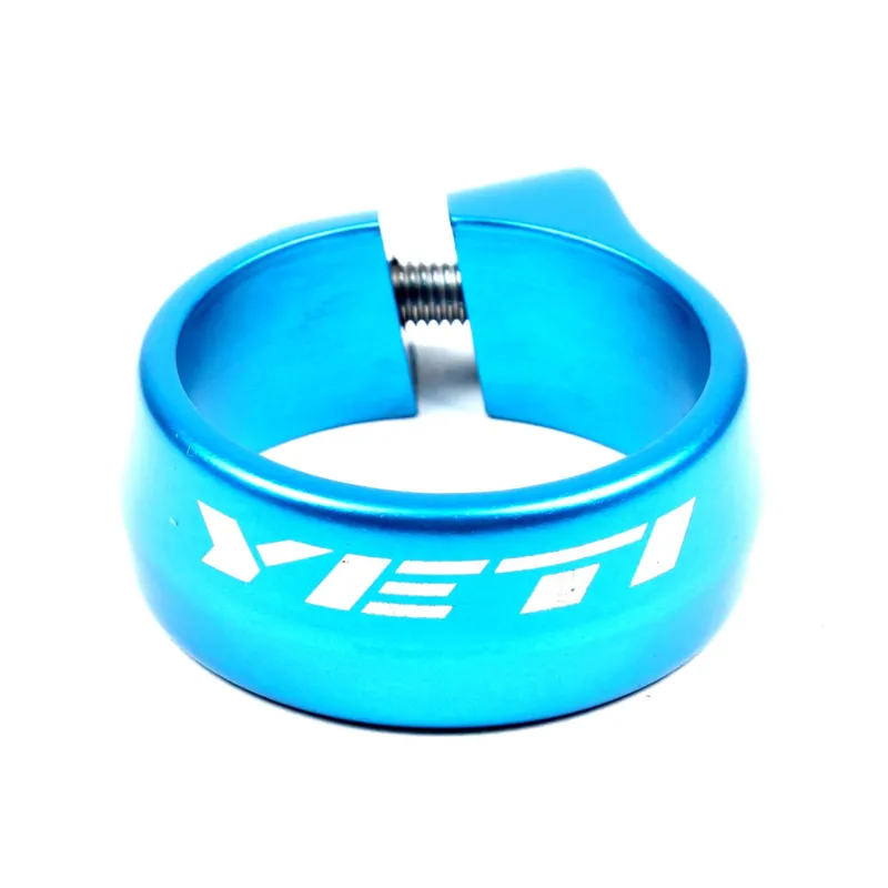 Yeti 35mm Seat Clamp in Blue