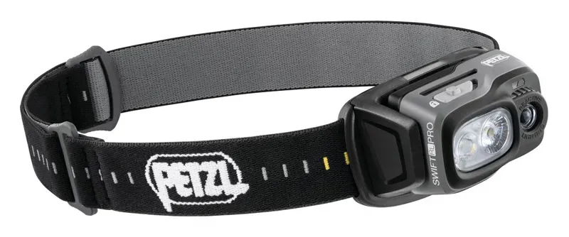 Petzl Swift RL Pro 900 Lumen Headlamp in Black