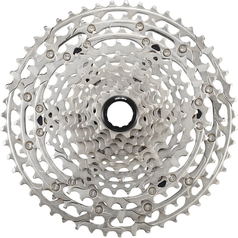 Shimano M6100 Deore 12-speed Cassette Silver/ Black 10 - 51 teeth
