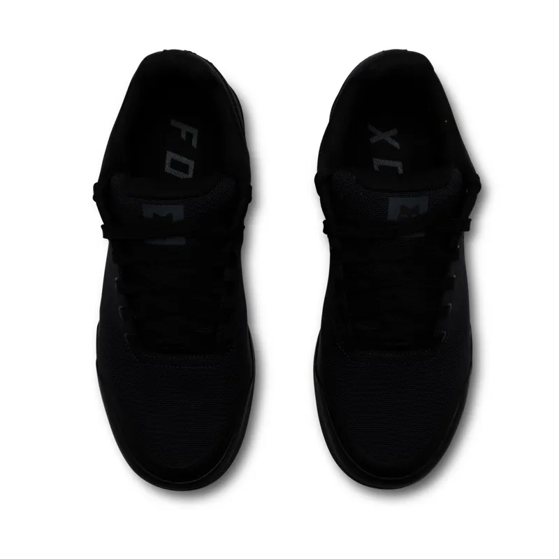 Fox Union Canvas Shoes in Black-2