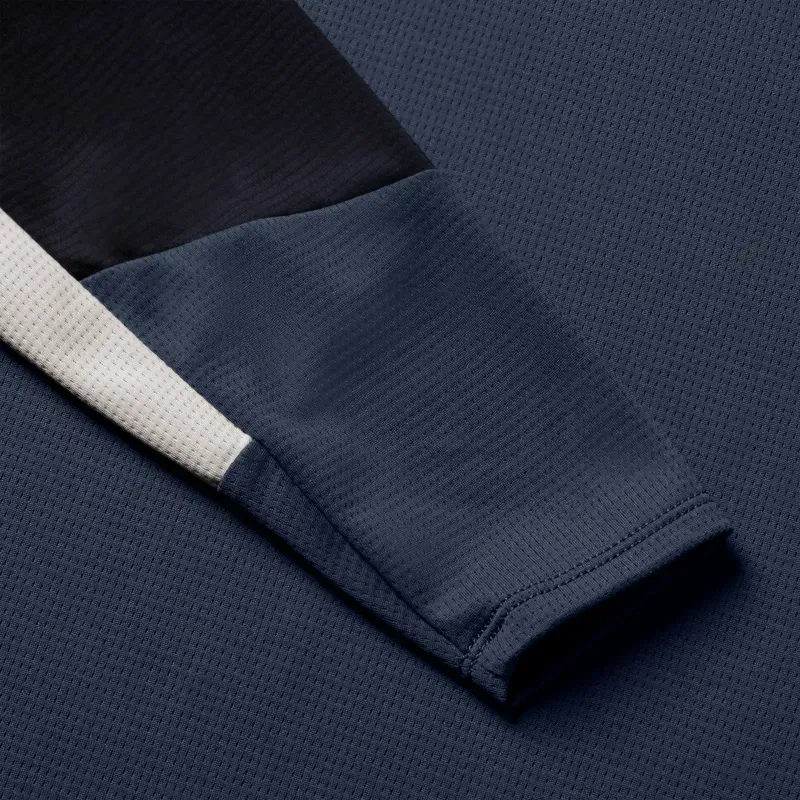 Fox Youth Defend Long Sleeve Jersey in Galaxy Blue-4