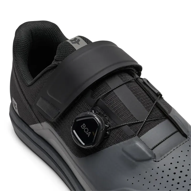 Fox Union BOA Clipless Shoes in Dark Shadow Grey-7