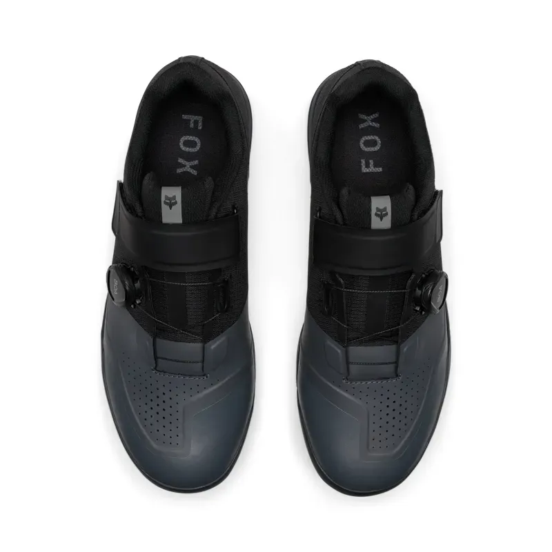 Fox Union BOA Clipless Shoes in Dark Shadow Grey-2