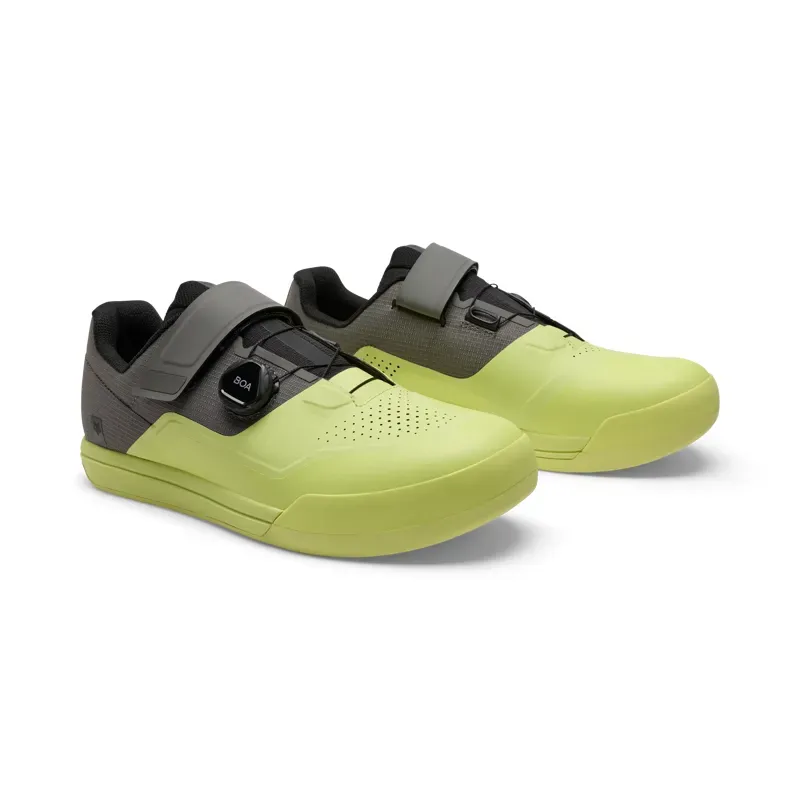 Fox Union BOA Clipless Shoes in Lime Green-3