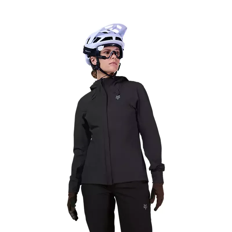 Fox Women's 2.5-Layer Ranger Water Jacket in Black-2