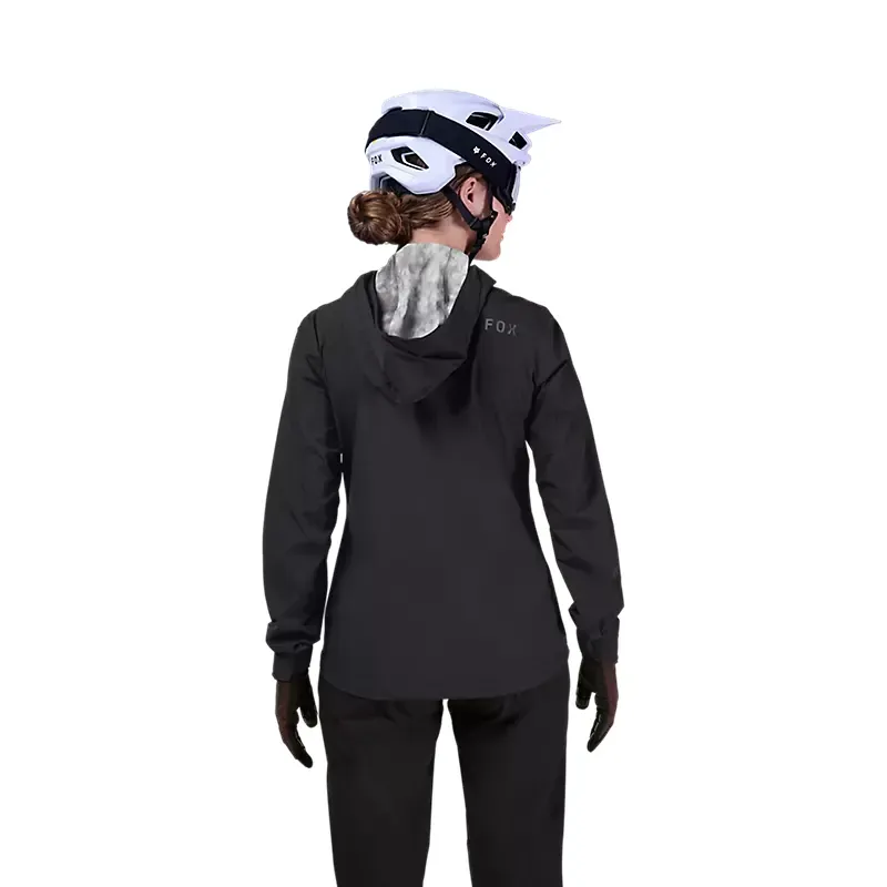 Fox Women's 2.5-Layer Ranger Water Jacket in Black-3