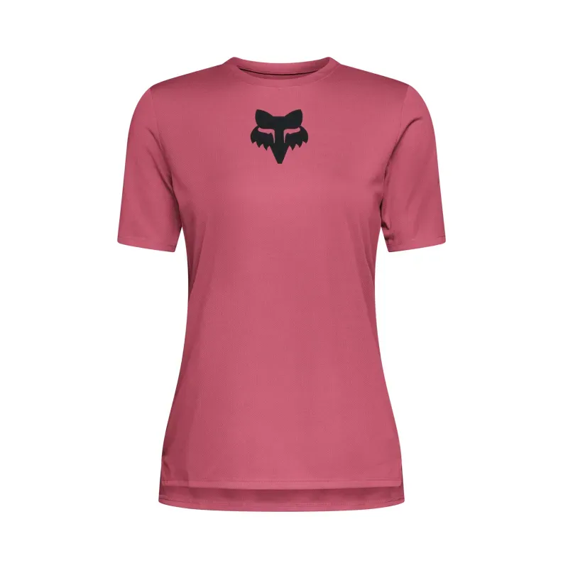 Fox Women's Ranger Fox Head Jersey in Berry