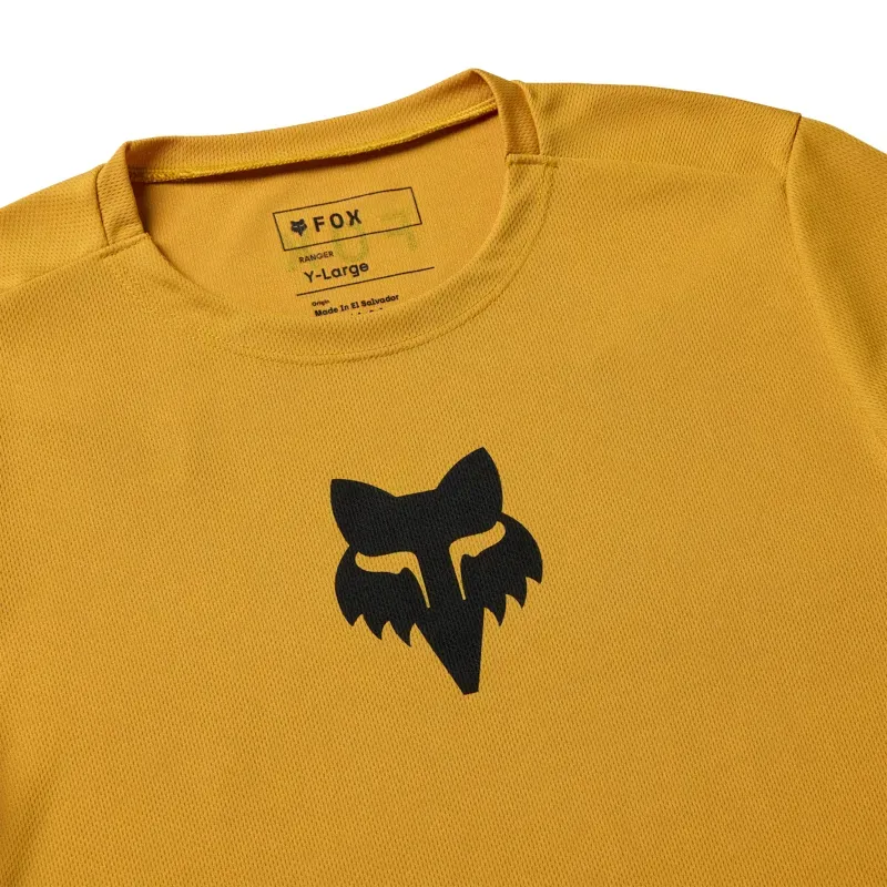 Fox Youth Ranger Fox Head Jersey in Bronze-2