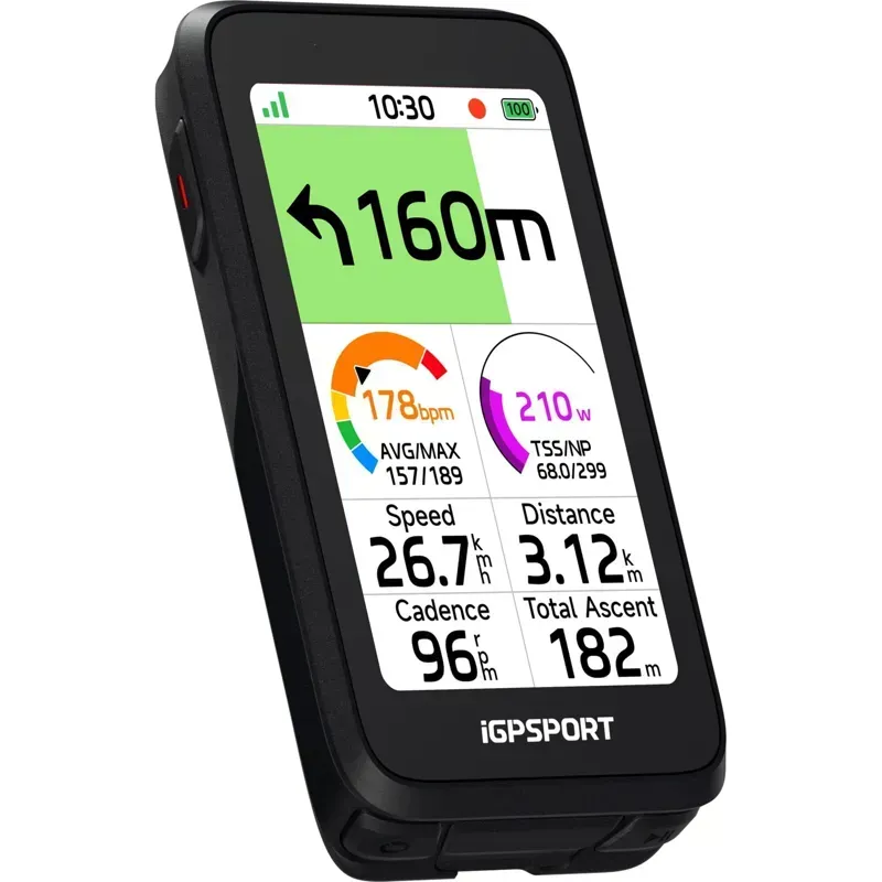 iGPSport BiNavi Air GPS Cycling Computer in Black-1