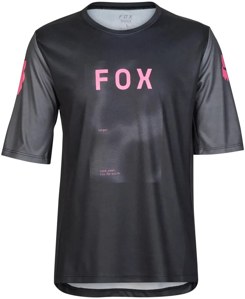 Fox Ranger SS Jersey in Black