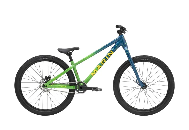 Marin Alcatraz 1 Dirt Jump Bike in Blue and Green