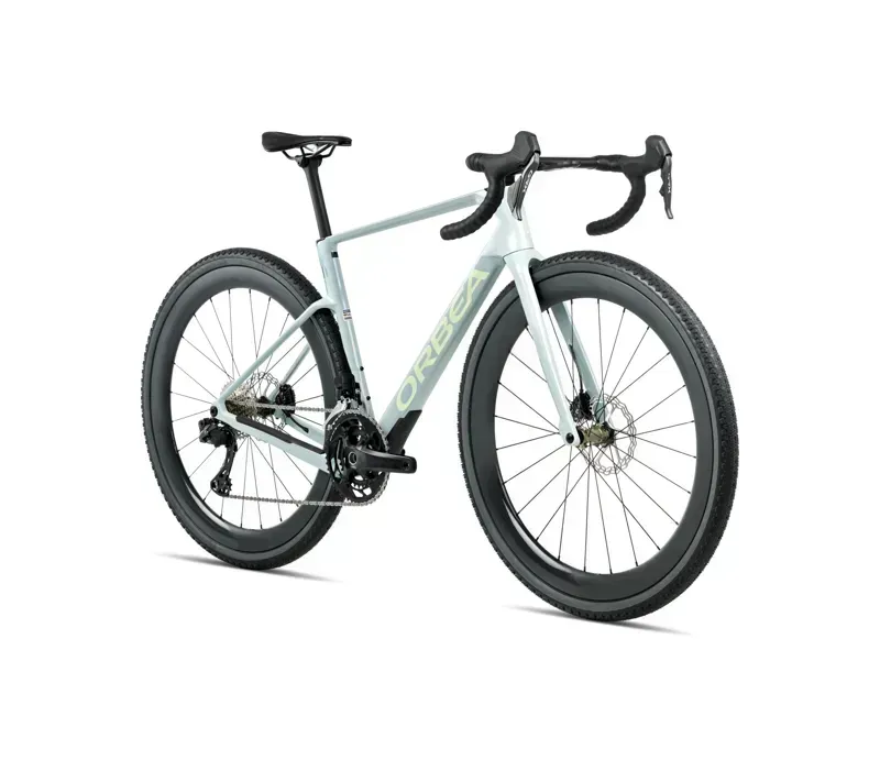 Orbea Terra Race M11ELTD 1X Gravel Bike In Frozen Concrete Gloss-1