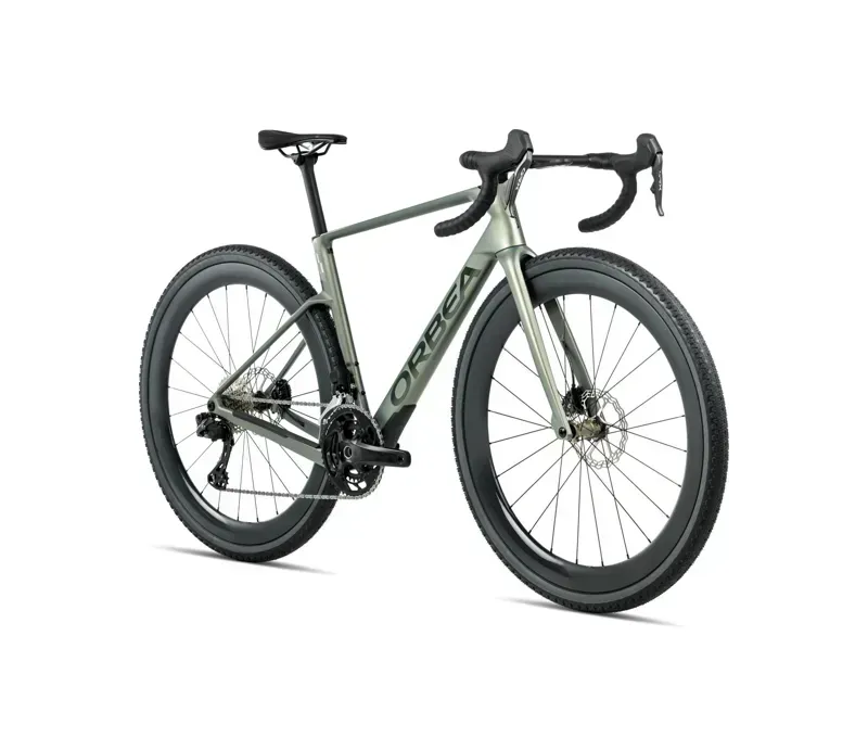 Orbea Terra Race M11ELTD 1X Gravel Bike In Spaceship Green Matt-1