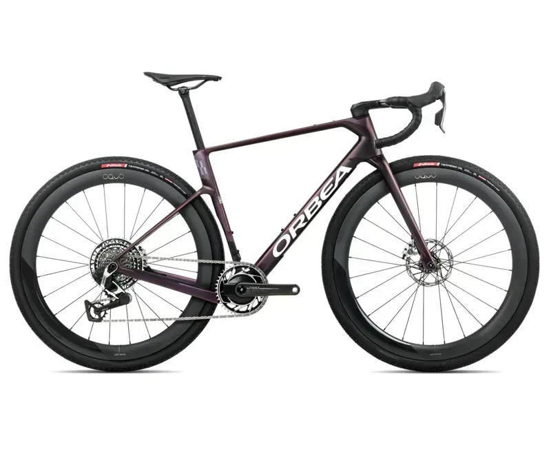 Orbea Terra Race M11ELTD 1X Gravel Bike In Sunset Matt