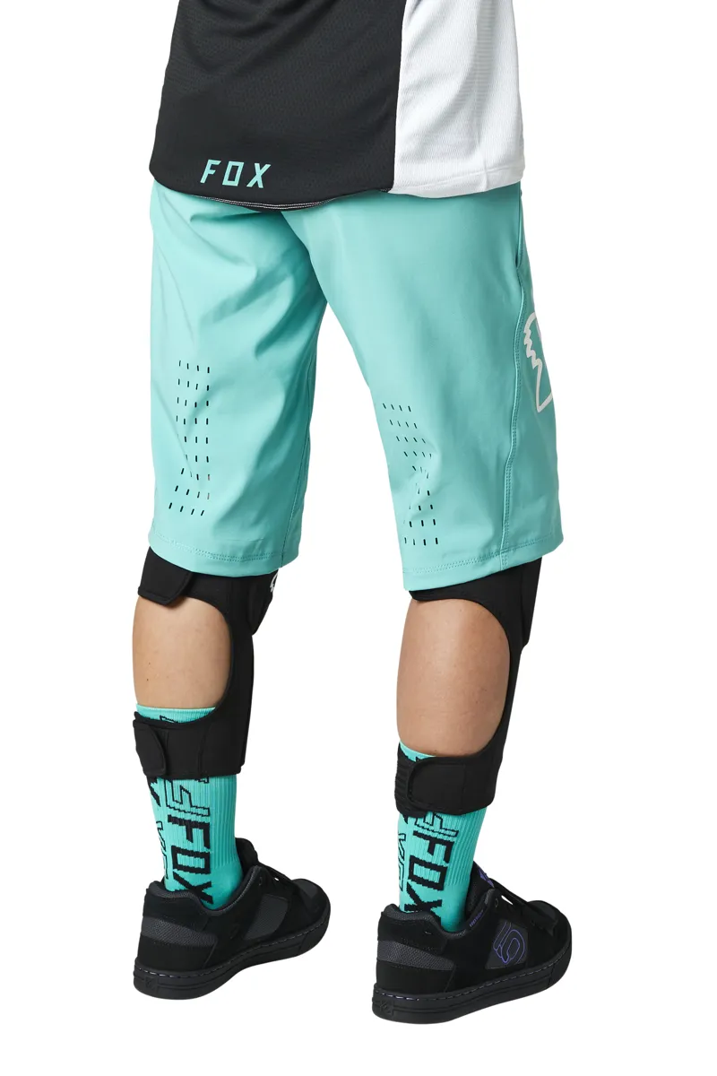 Fox Womens Defend Short in Teal-3