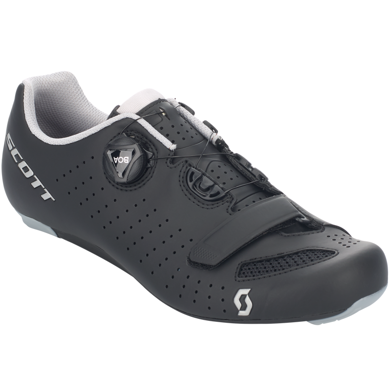Scott Shoe Road Comp Boa in Black and Silver -1