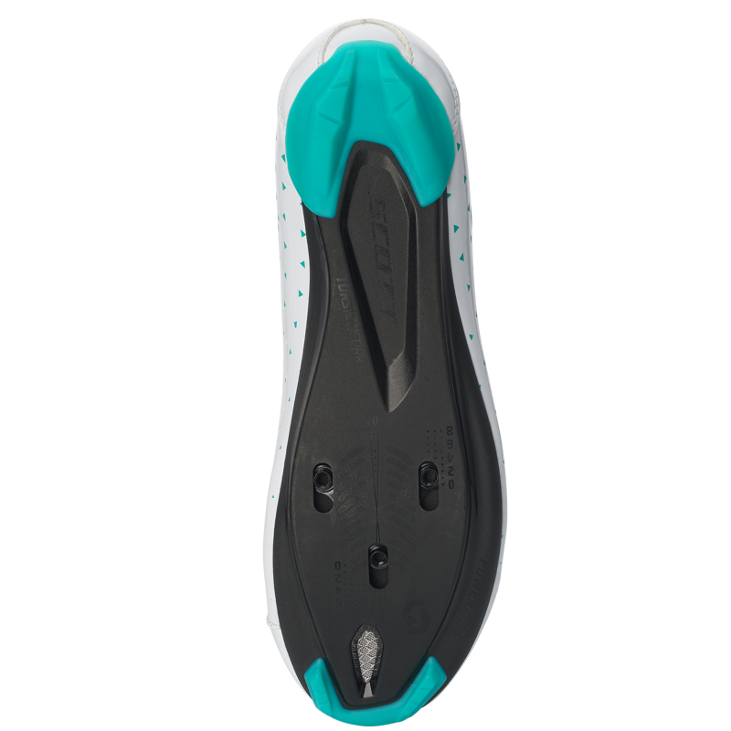 Scott Shoe Road Comp Boa Lady - White/Turquoise-2