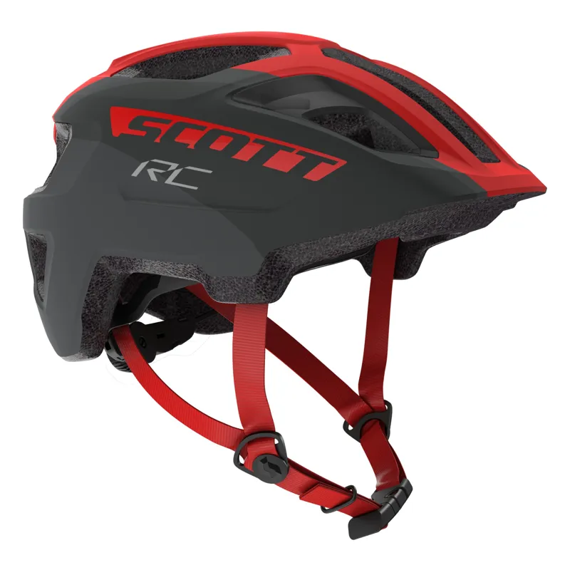 Scott Spunto JR Helmet in Grey and Red