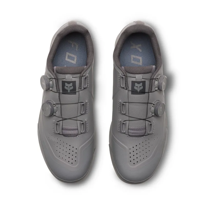 Fox Union Boa Clipless Shoe in Grey-1