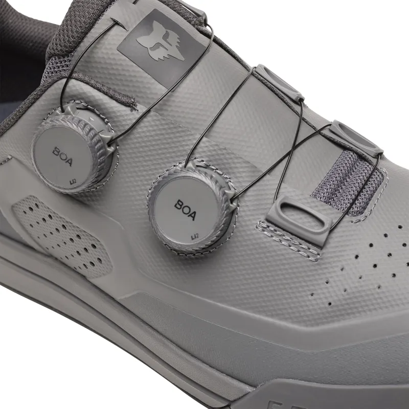 Fox Union Boa Clipless Shoe in Grey-6