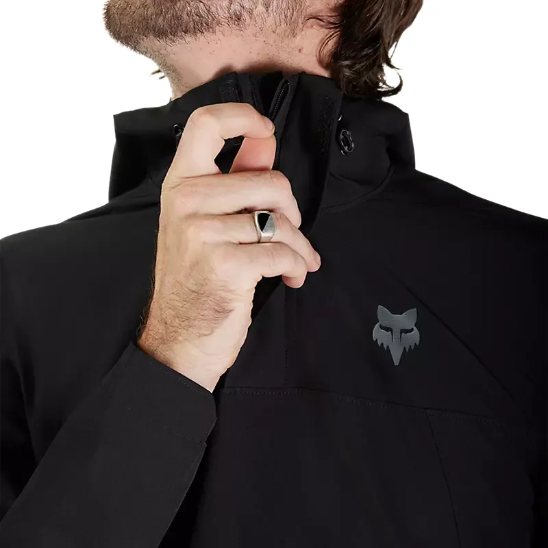 Fox Ranger Wind Pullover in Black-5