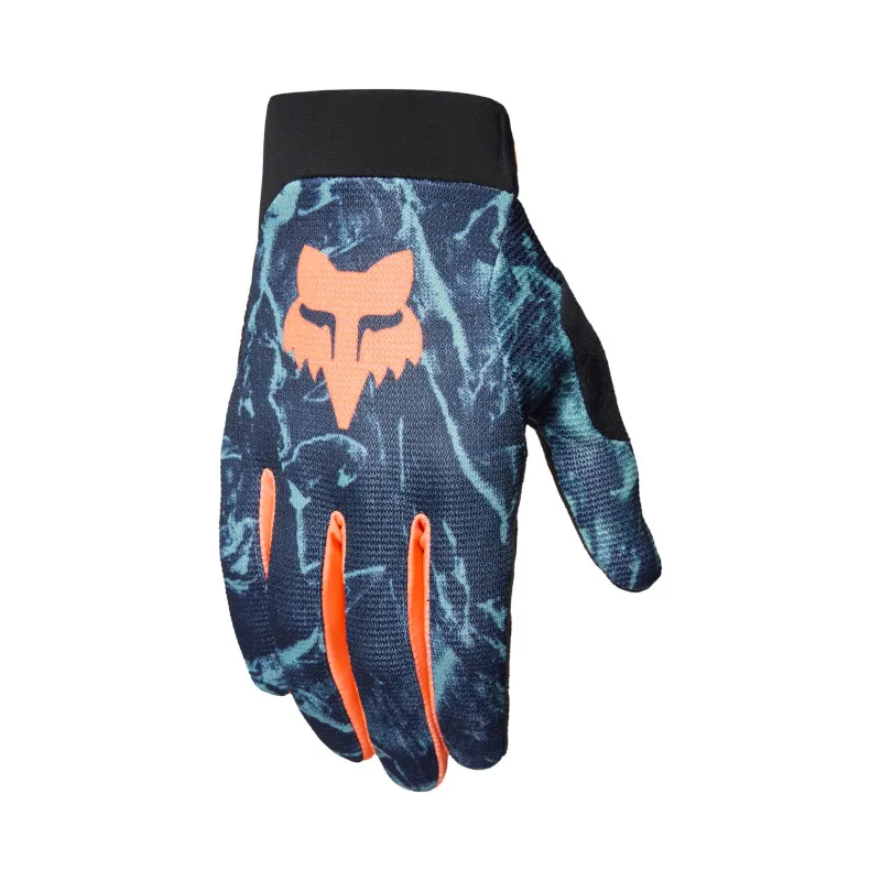 Fox Ranger Image Print Gloves in Arctic Blue