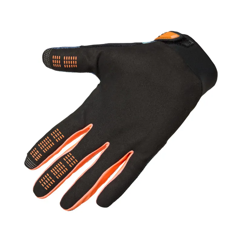Fox Ranger Image Print Gloves in Arctic Blue-1