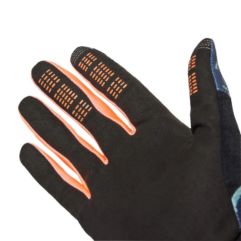 Fox Ranger Image Print Gloves in Arctic Blue-2