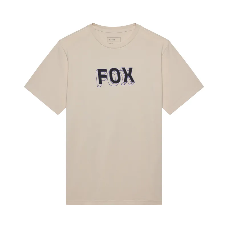 Fox Image Print 195 Original Tee in Chalk