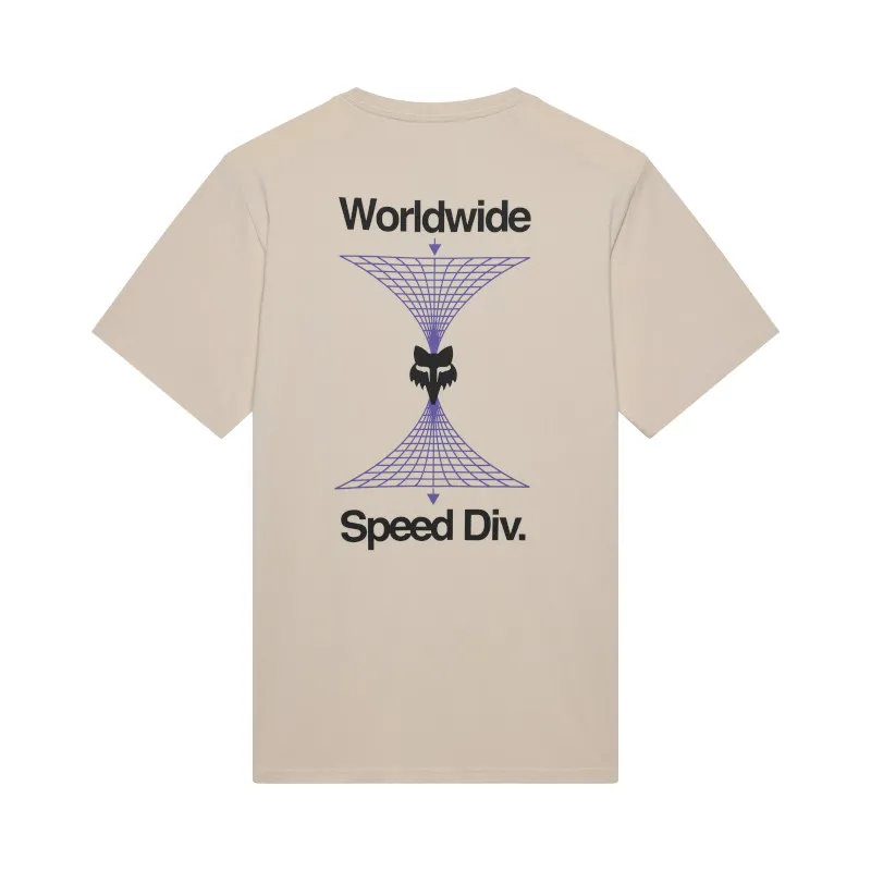 Fox Image Print 195 Original Tee in Chalk-1