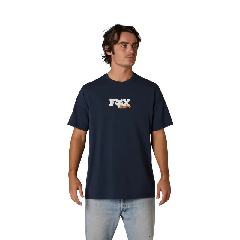 Fox Checker 195 Original Tee in Midnight-2