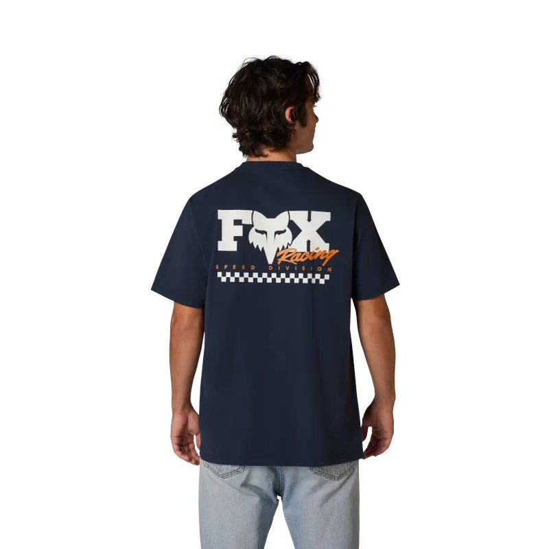 Fox Checker 195 Original Tee in Midnight-3