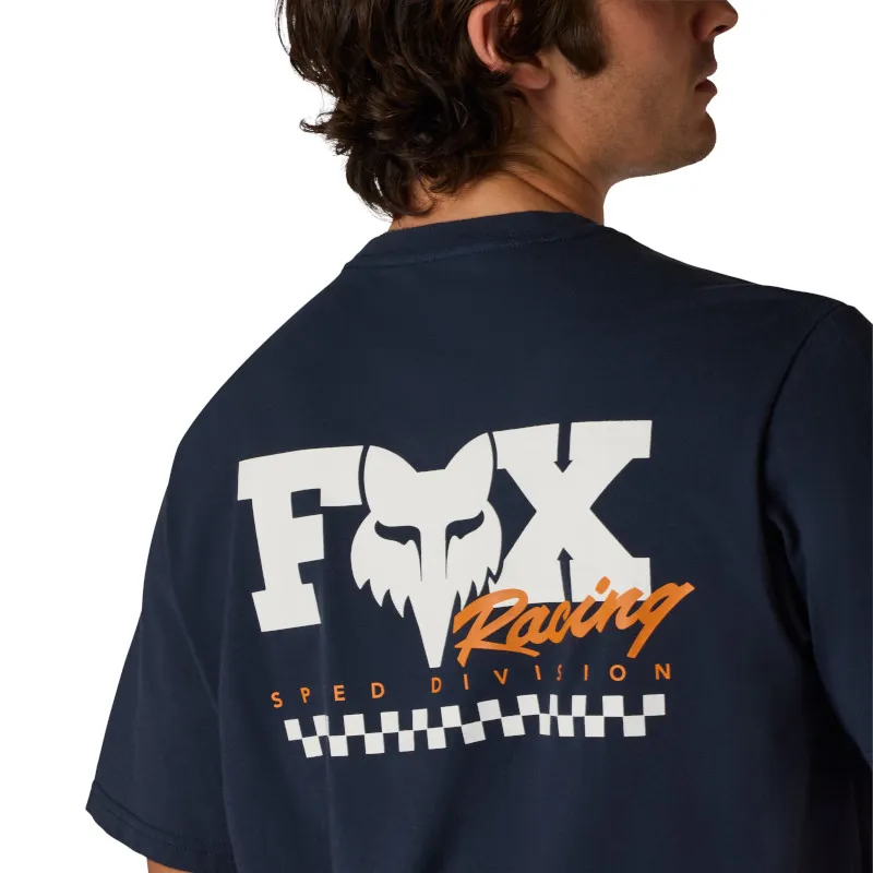 Fox Checker 195 Original Tee in Midnight-4
