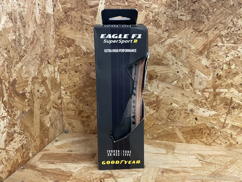 Goodyear Eagle F1 SuperSport - Tubeless  Complete Road Tyre - Tan 700x28