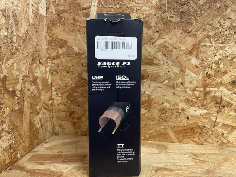 Goodyear Eagle F1 SuperSport - Tubeless  Complete Road Tyre - Tan 700x28-1