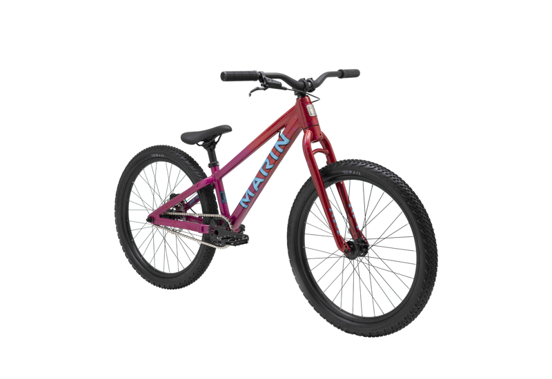 Marin Alcatraz Jr 24in Dirt Jump Bike in Red Pink-1