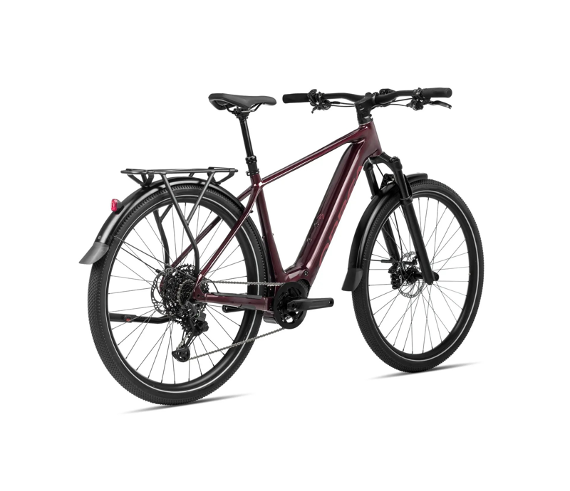 Orbea Kemen 30 Electric Bike in Metallic Burgundy Red Size Medium-2