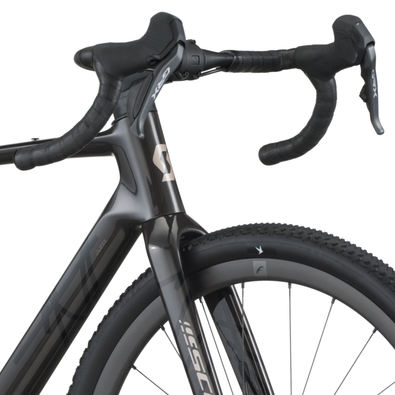 Scott Addict 15 Gravel Bike in Carbon Black-1