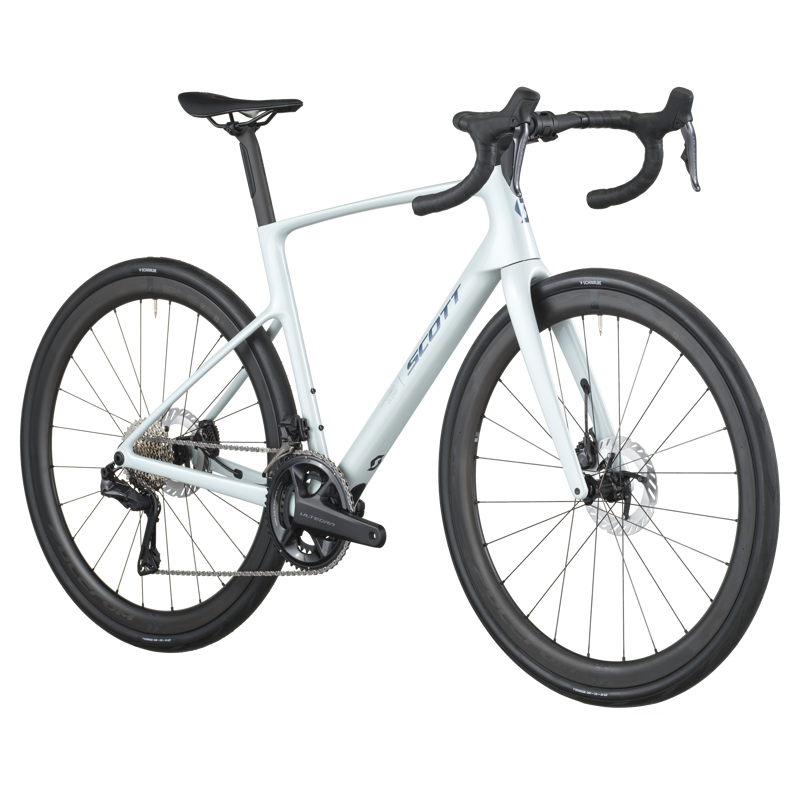 Scott Addict 20 Road Bike in Cumulus White-5